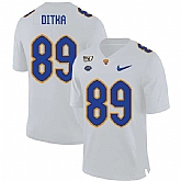 Pittsburgh Panthers 89 Mike Ditka White 150th Anniversary Patch Nike College Football Jersey Dzhi,baseball caps,new era cap wholesale,wholesale hats